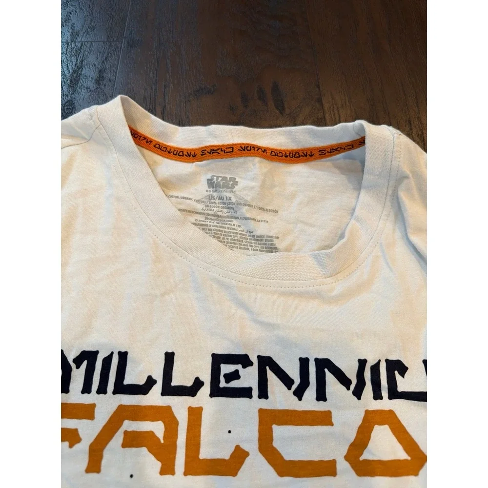 Star Wars‎ Millennium Falcon Galaxy's Edge Black Spire Outpost 1X Disney Tee nwt